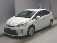 Цена авто Toyota Prius с аукционов Японии, номер кузова ZVW30, пробег 154 000, оценка 2