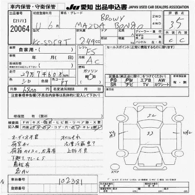 Mazda BONGO BRAWNY