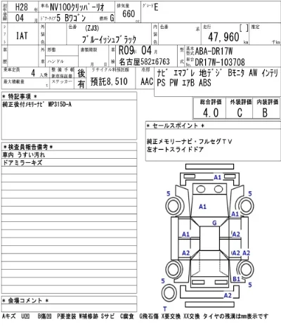 Nissan NV100 Clipper Rio