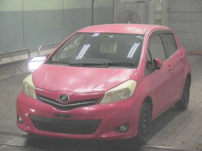 Статистика аукционов Toyota Vitz