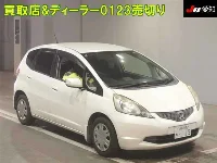 Цена авто Honda Fit с аукционов Японии, номер кузова GE6, пробег 143 000, оценка 8