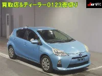 Цена авто Toyota Aqua с аукционов Японии, номер кузова NHP10, пробег 119 000, оценка 6