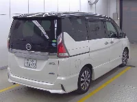 Цена авто Nissan Serena с аукционов Японии, номер кузова GFC27, пробег 111 000, оценка 8