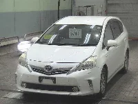 Цена авто Toyota Prius Alpha с аукционов Японии, номер кузова ZVW40W, пробег 287 000, оценка 6