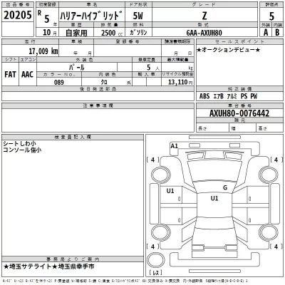 Toyota HARRIER HYBRID