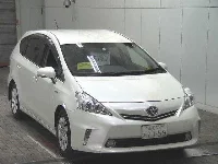 Цена авто Toyota Prius Alpha с аукционов Японии, номер кузова ZVW41W, пробег 267 000, оценка 2