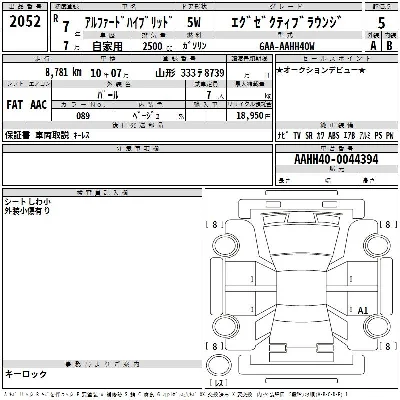 Toyota ALPHARD HYBRID