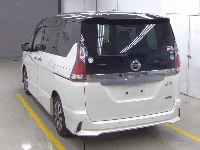 Цена авто Nissan Serena с аукционов Японии, номер кузова GFC27, пробег 59 000, оценка 8