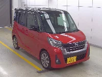 Цена авто Nissan Dayz Roox с аукционов Японии, номер кузова B21A, пробег 58 000, оценка 3