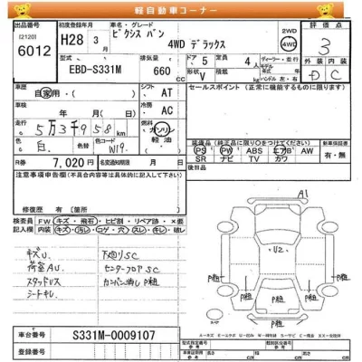 Toyota Pixis Van