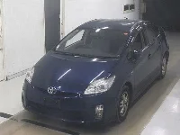 Цена авто Toyota Prius с аукционов Японии, номер кузова ZVW30, пробег 107 000, оценка 
