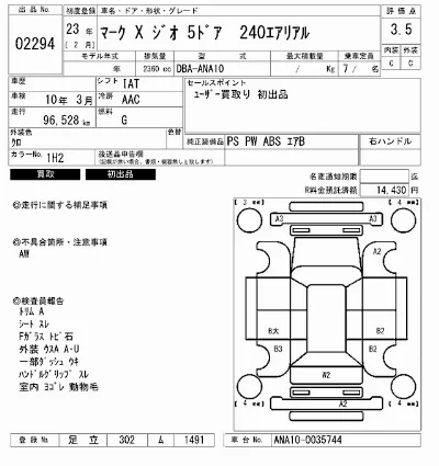 Toyota Mark X Zio