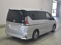 Цена авто Nissan Serena с аукционов Японии, номер кузова GFC27, пробег 130 000, оценка 8