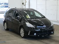 Цена авто Toyota Prius Alpha с аукционов Японии, номер кузова ZVW41W, пробег 39 000, оценка 8