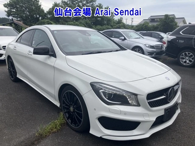 Mercedes-Benz CLA  с аукциона в Японии