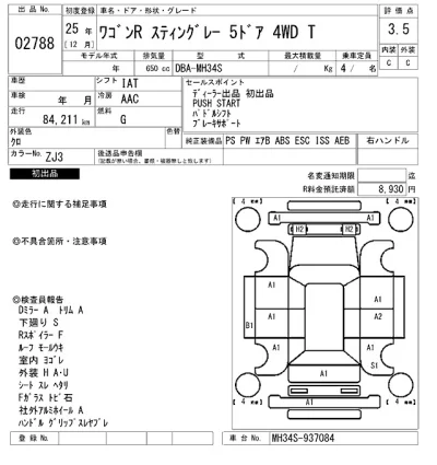 Suzuki WAGON R STINGRAY