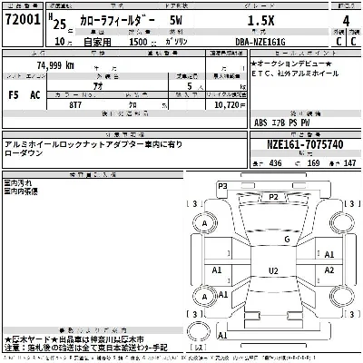 Toyota Corolla Fielder