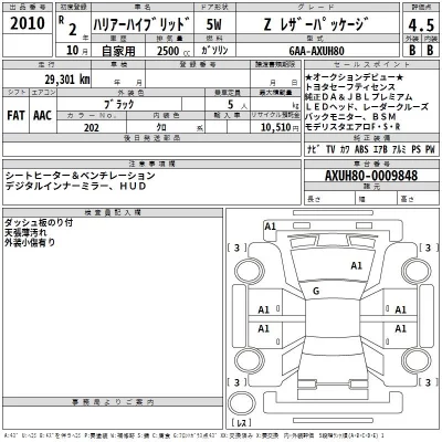 Toyota HARRIER HYBRID