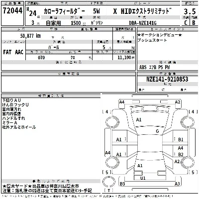 Toyota Corolla Fielder