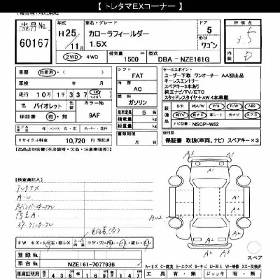 Toyota Corolla Fielder