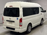 Цена авто Toyota HiAce Van с аукционов Японии, номер кузова GDH201K, пробег 133 000, оценка 8