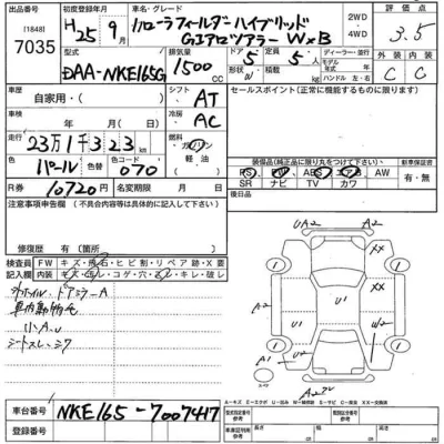 Toyota Corolla Fielder