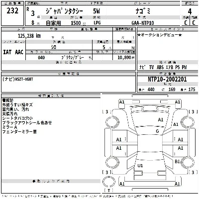 Toyota JPN Taxi