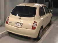 Цена авто Nissan March с аукционов Японии, номер кузова YK12, пробег 46 000, оценка 8
