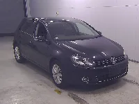 Цена авто Volkswagen Golf с аукционов Японии, номер кузова 1KCAX, пробег 76 000, оценка 2