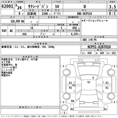 Toyota SUCCEED VAN