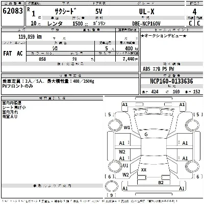 Toyota SUCCEED WAGON