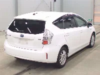 Цена авто Toyota Prius Alpha с аукционов Японии, номер кузова ZVW41W, пробег 98 000, оценка 8