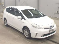 Цена авто Toyota Prius Alpha с аукционов Японии, номер кузова ZVW41W, пробег 98 000, оценка 8