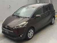 Цена авто Toyota Sienta с аукционов Японии, номер кузова NSP170G, пробег 83 000, оценка 2