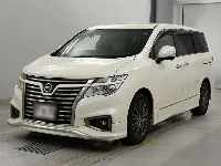 Цена авто Nissan Elgrand с аукционов Японии, номер кузова TE52, пробег 136 000, оценка 8