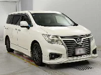 Цена авто Nissan Elgrand с аукционов Японии, номер кузова TE52, пробег 136 000, оценка 8