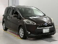 Цена авто Toyota Sienta с аукционов Японии, номер кузова NHP170G, пробег 76 000, оценка 6