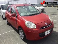 Цена авто Nissan March с аукционов Японии, номер кузова K13, пробег 65 000, оценка 20