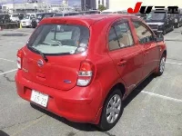 Цена авто Nissan March с аукционов Японии, номер кузова K13, пробег 65 000, оценка 20
