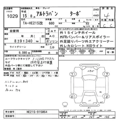 SUZUKI ALTO LAPIN