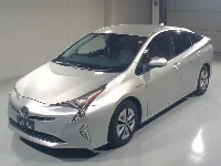 Цена авто Toyota Prius с аукционов Японии, номер кузова ZVW51, пробег 124 000, оценка 7