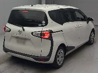 Цена авто Toyota Sienta с аукционов Японии, номер кузова NSP170G, пробег 175 000, оценка 7