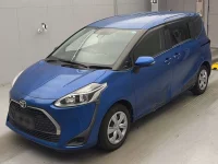 Цена авто Toyota Sienta с аукционов Японии, номер кузова NSP170G, пробег 11 000, оценка 6