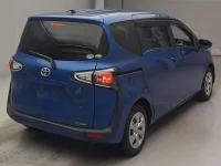 Цена авто Toyota Sienta с аукционов Японии, номер кузова NSP170G, пробег 11 000, оценка 6