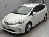 Цена авто Toyota Prius Alpha с аукционов Японии, номер кузова ZVW40W, пробег 94 000, оценка 8