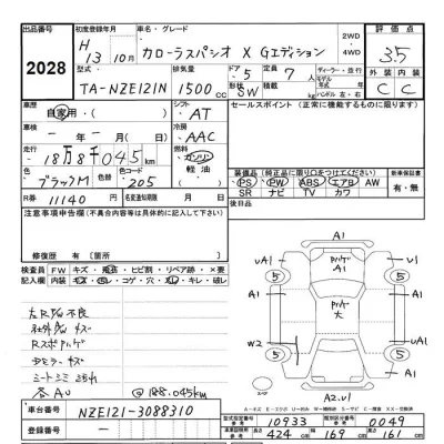 Toyota Corolla Spacio