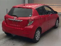 Цена авто Toyota Vitz с аукционов Японии, номер кузова KSP130, пробег 158 000, оценка 6