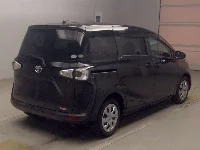 Цена авто Toyota Sienta с аукционов Японии, номер кузова NSP170G, пробег 67 000, оценка 8
