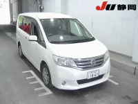 Цена авто Nissan Serena с аукционов Японии, номер кузова C26, пробег 96 000, оценка 8