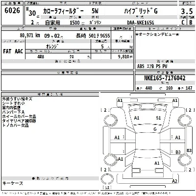 Toyota Corolla Fielder